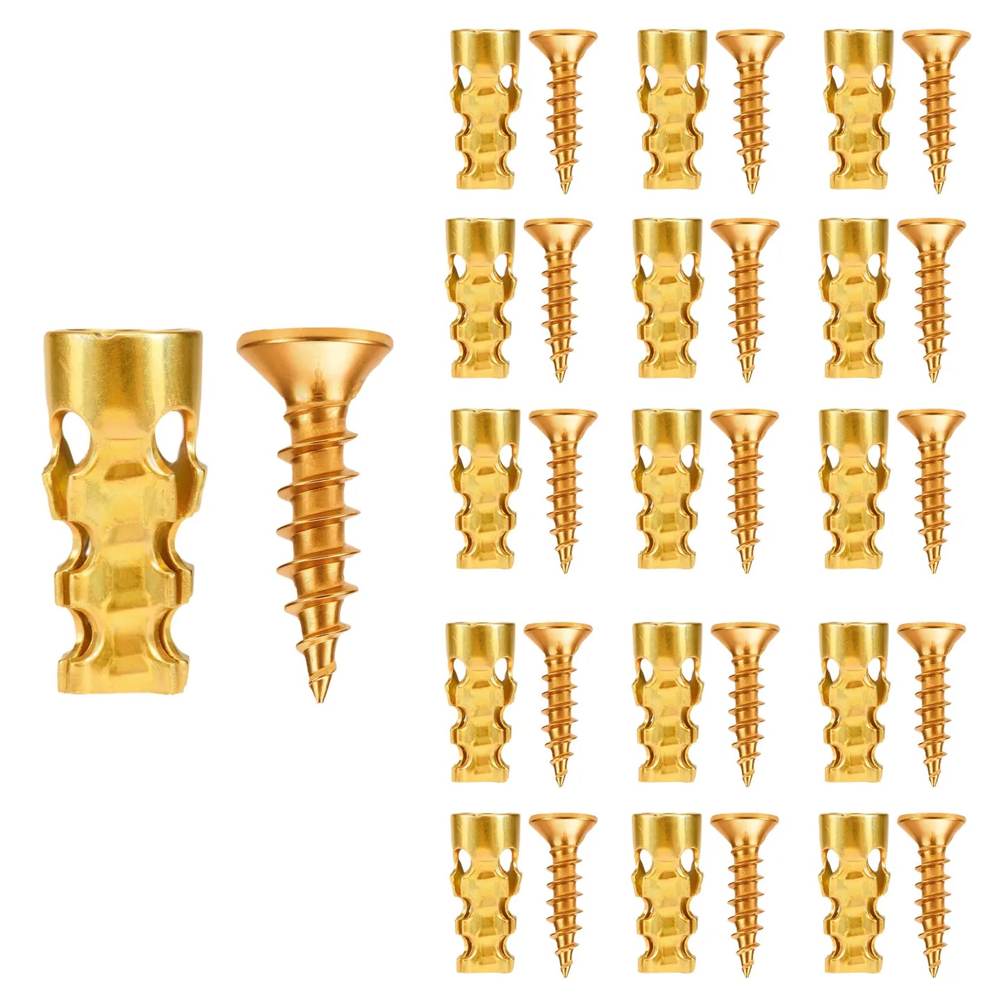 🔥Limited Time 49% OFF⚡🔩6×14mm Hinge Thread Repair Screws | Stripped Hole Expansion Anchors