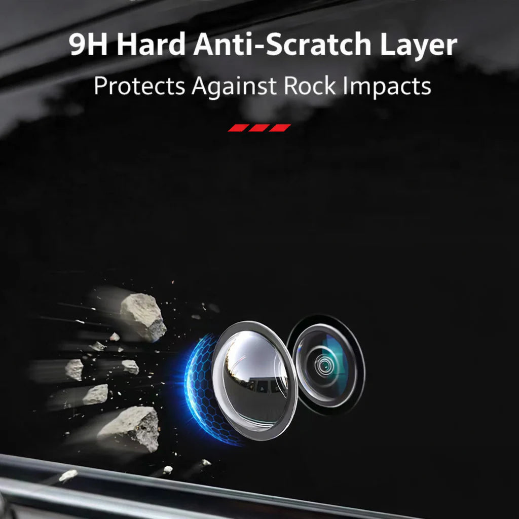 🔥Explosion-proof protective film for car camera lenses — Clear, Weatherproof, Anti-Glar