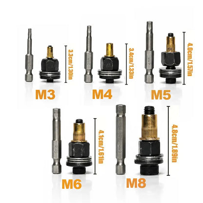 🔥Limited Time-49% OFF🔥Head Rivet Nut Tool Kit M3-M8 Carbon Steel for Automotive & DIY