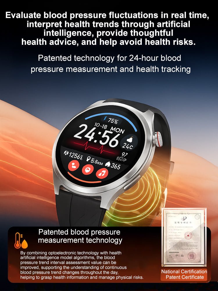 ❤️ Flagship Smartwatch for Health Protection, 24/7 Health Data Center🥰