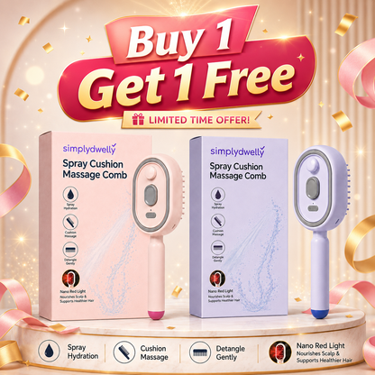 🎁Buy 1 Get 1 Free🎁Last Day Special Offer🔥Electric Spray Air Cushion Massage Comb