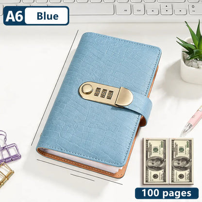 🔥LAST DAY 49% OFF🔐 Cash Stuffing Savings Binder | 100-Pocket Lock Wallet