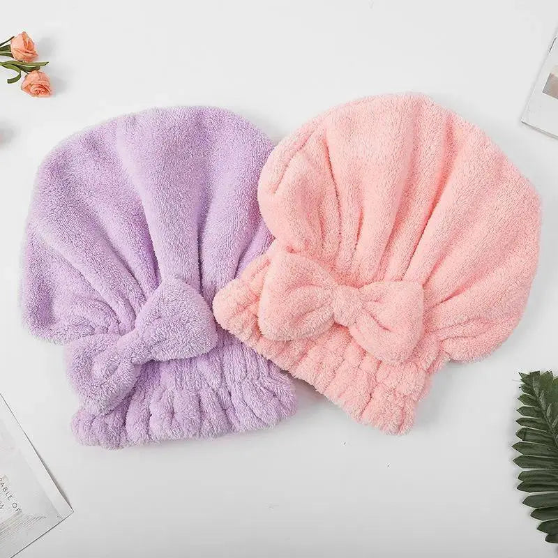 Super Absorbent Hair Towel Wrap Set 💧🎀