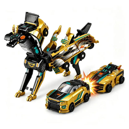 🎄 Christmas Magic! 🚗 Transforming Car Toys | Dino, Dragon & Reindeer 🦖🦌