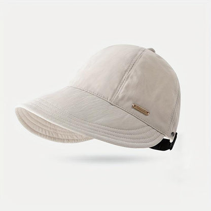 UPF50+ Ponytail Sun Hat Wide Brim Lightweight Adjustable Outdoor UV Protection Bucket Cap☀️