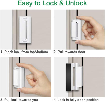 🔥Childproof Home Security Door Reinforcement Lock