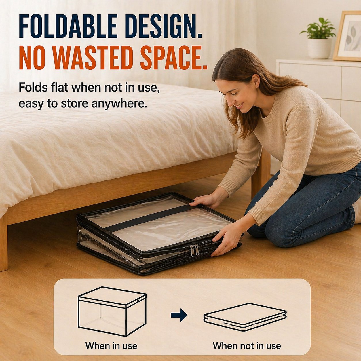 🎉250th Anniversary Special Day Sale 70% OFF📦Large Heavy-Duty Thick Plastic Clear Storage