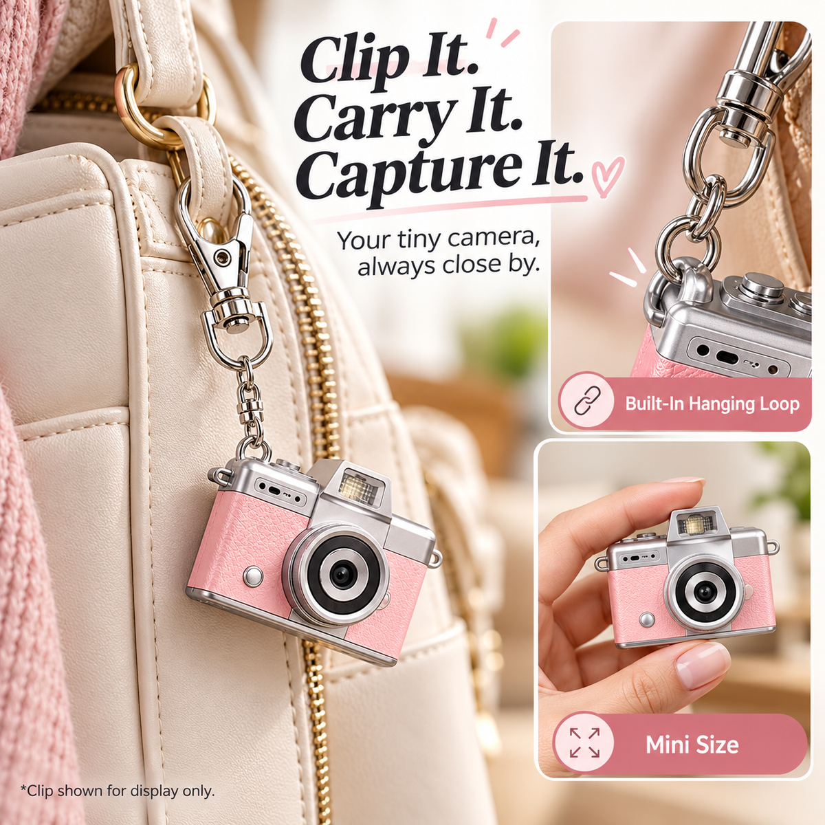 🔥Special Sale| Y2K Pocket Mini Digital Camera 📸 1.47" LCD Screen Compact Photo & Video Cam