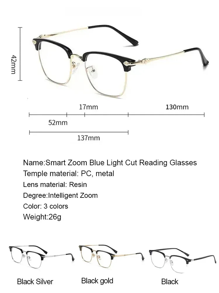 🔥Hot Sale 49% off👓✨ Auto-Adjusting HD Reading Glasses
