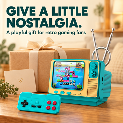 GV300S retro console gift inspiration, gift wrapping not included