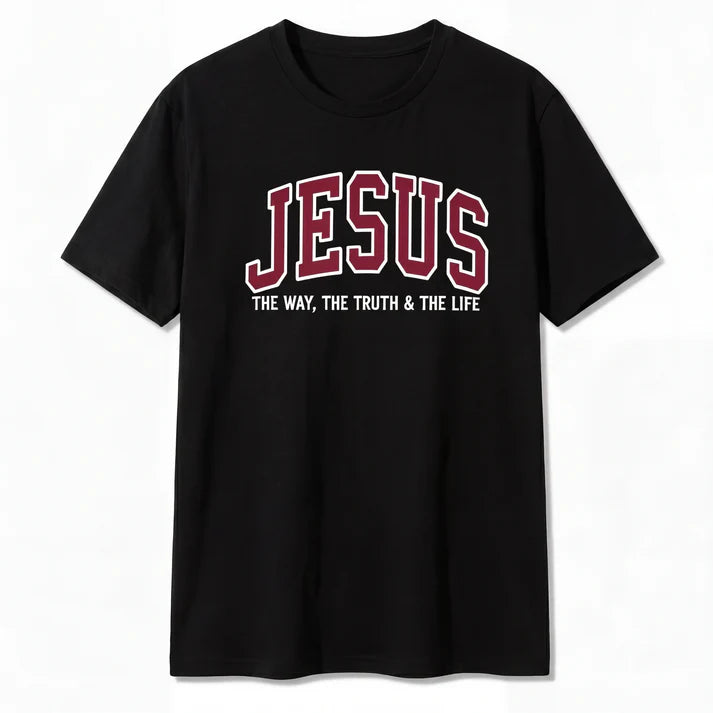Jesus The Way The Truth and The Life Varsity Sweatshirt