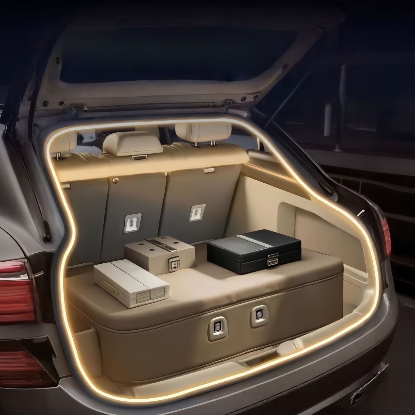 Ultra-Bright Dynamic Trunk LED Light Strip | Fits All Cars & Cut-to-Fit 🚗✨