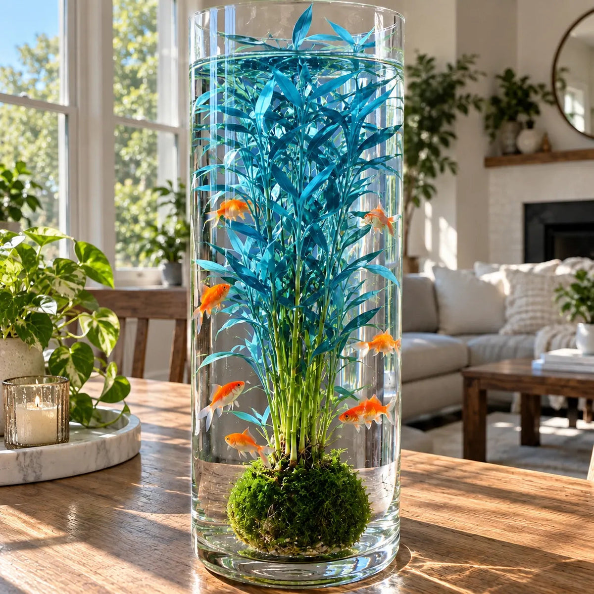Mini Rice Bamboo – Crystal Blue