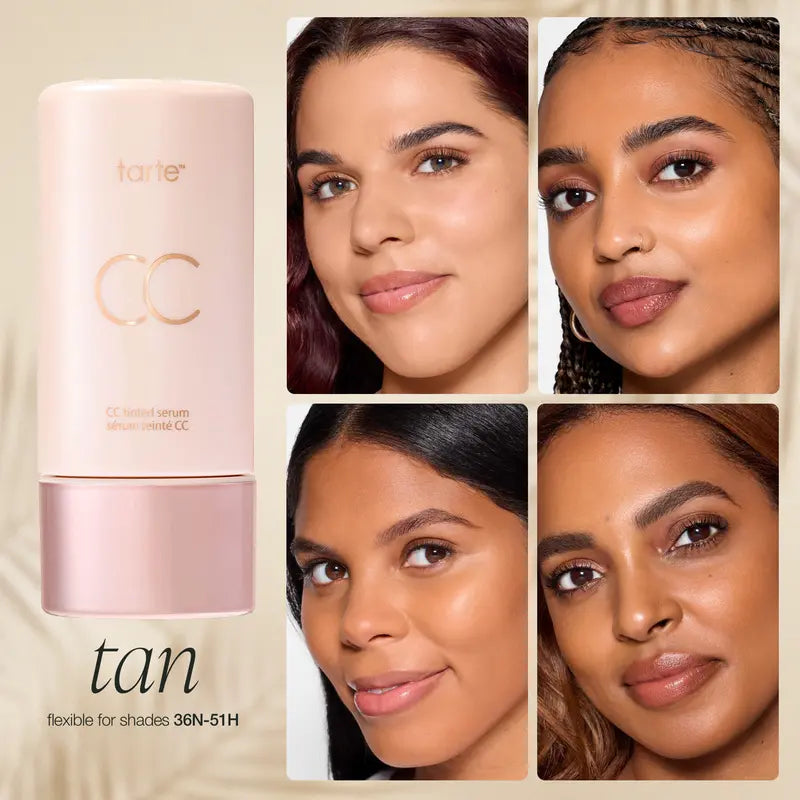 tarte CC color-correcting tinted serum – Tan