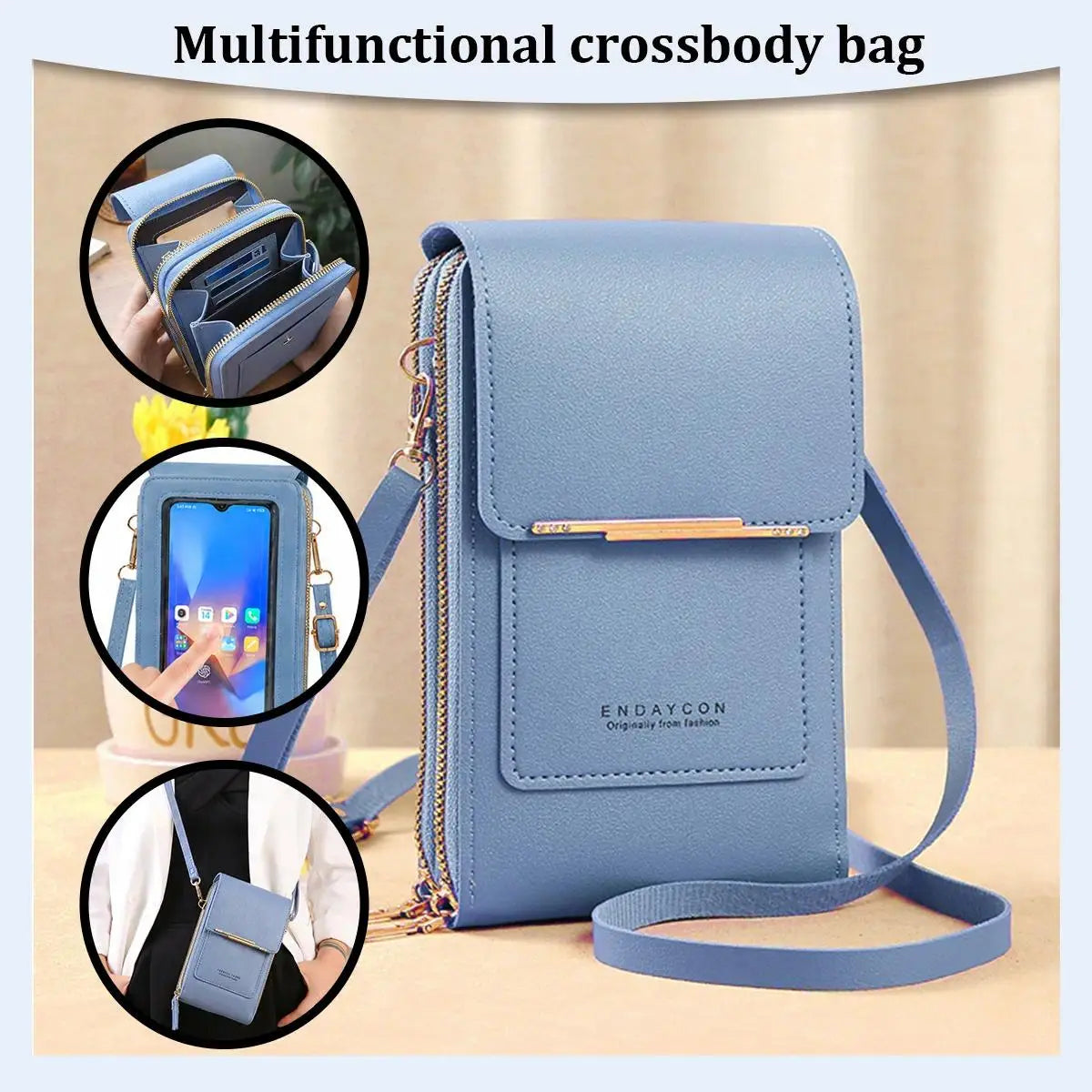 Touchscreen phone crossbody bag product image 3