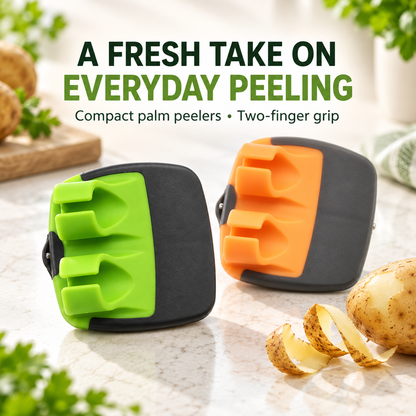 Palm vegetable peeler hero