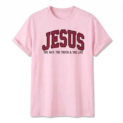 Jesus The Way The Truth and The Life Varsity Sweatshirt