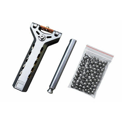 🔥Limited-Time 50% OFF&Free Shipping✨Professional Telescopic Aluminum Alloy Auto-Loading Slingshot Full Kit (200 Steel Balls)
