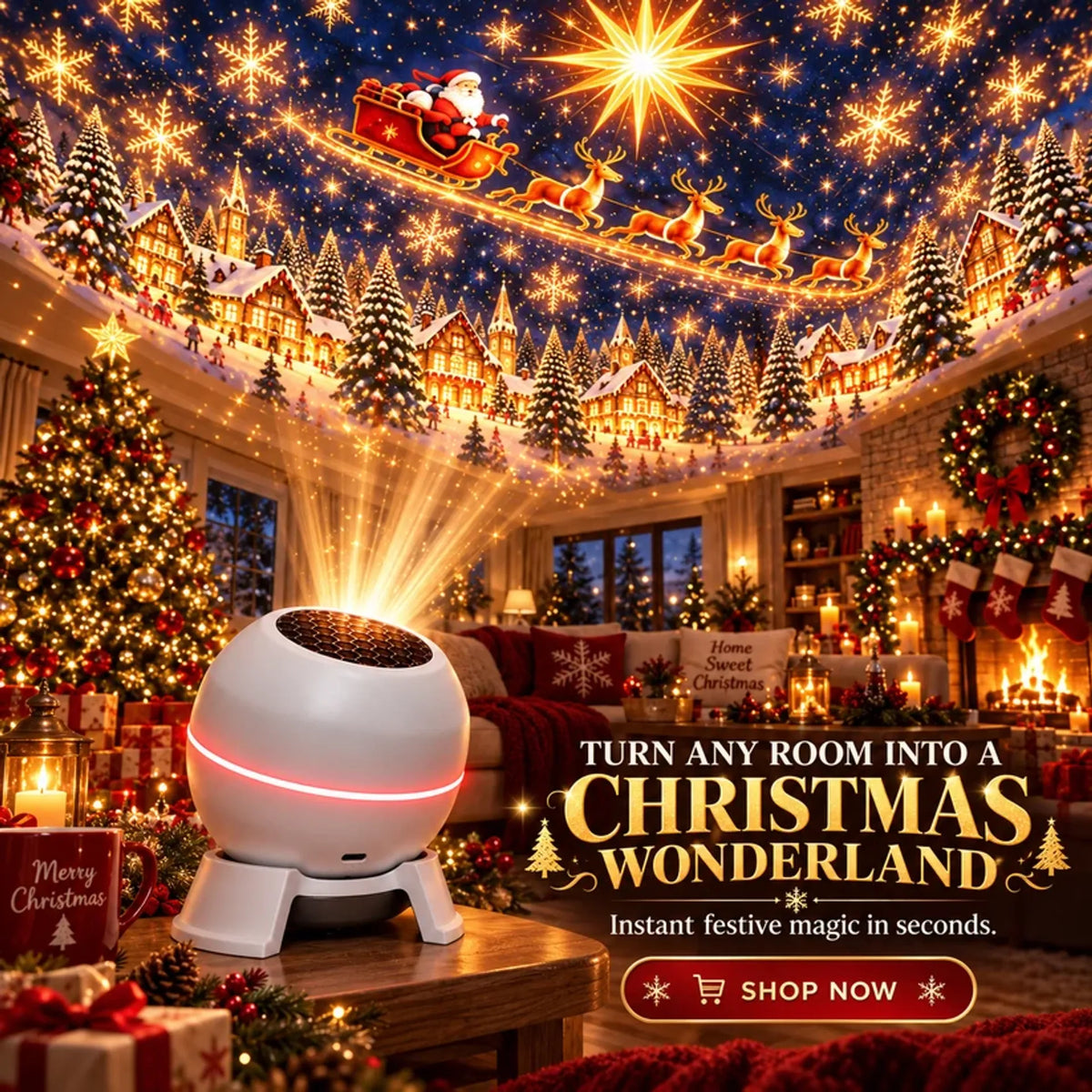🎄 Magical Christmas Lights ✨ Light Up the Holiday Magic