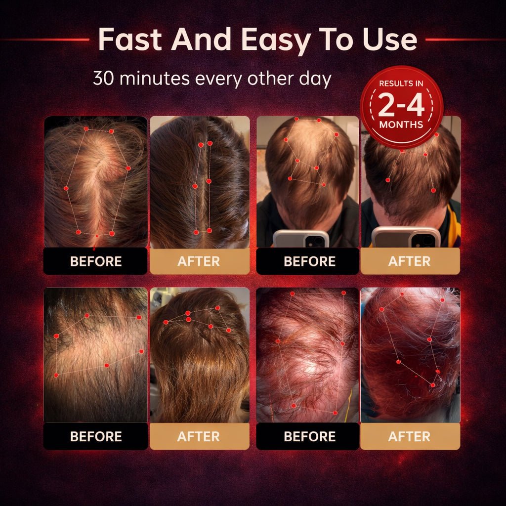 Revive Light Therapy™ Hat Clinically Tested Red Light for Hair Regrowth - stavogue