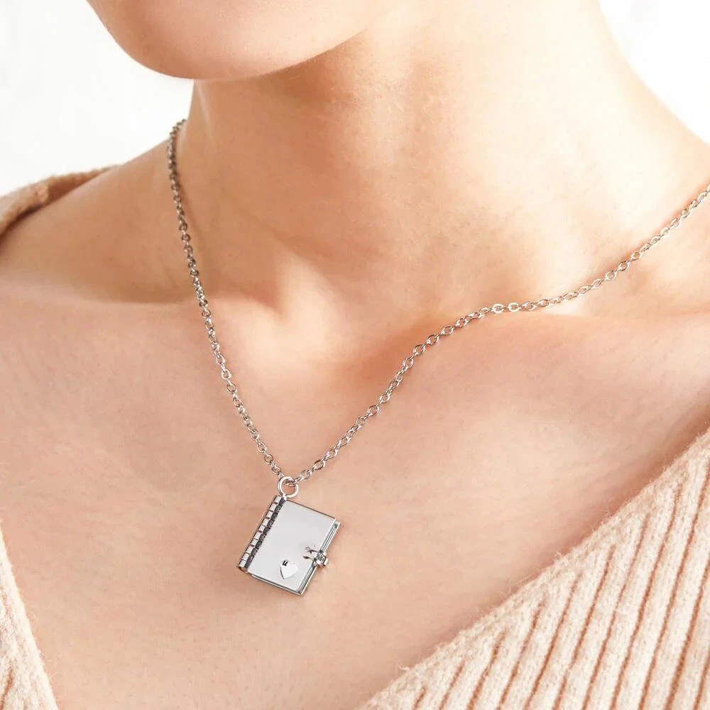 ✨ LIMITED-TIME 50% OFF! 📖 Openable Daughter Book Necklace Stainless Steel 🌟