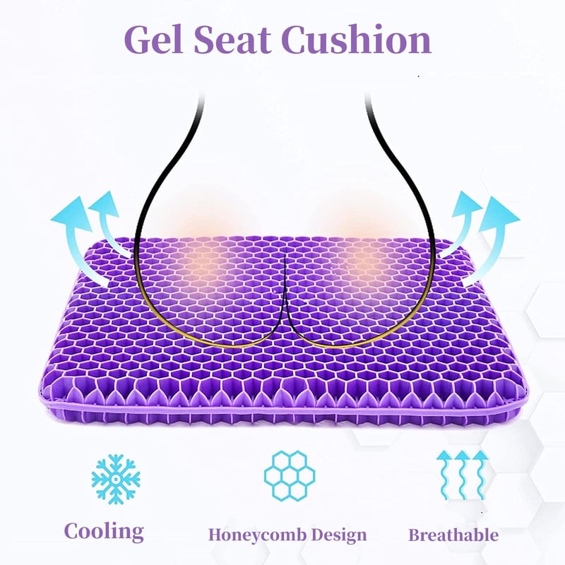 🔥Limited Time-50% OFF✨ Ergonomic Silicone Seat Cushion – Relief You Can Feel