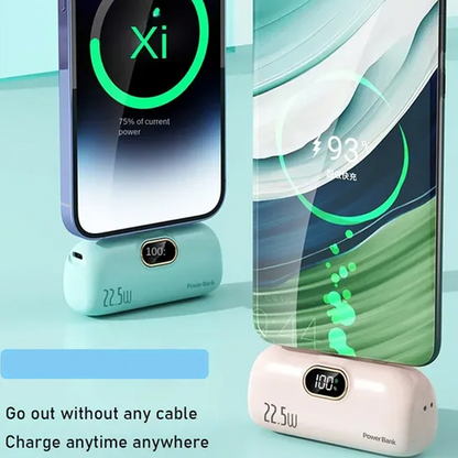 ⏰Limited Offer 60% OFF!🔥ChargeGo™ 5000mAh Mini Power Bank – Ultra-Portable & Universally Compatible🔋📱