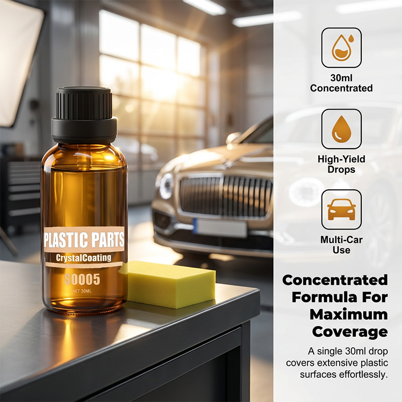 🔥LAST DAY 55% OFF - Car Plastic Parts Crystal Coating Restorer