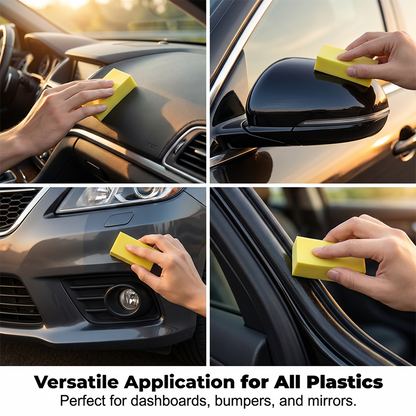 🔥LAST DAY 55% OFF - Car Plastic Parts Crystal Coating Restorer