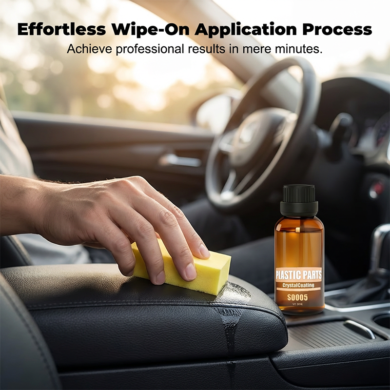 🔥LAST DAY 55% OFF - Car Plastic Parts Crystal Coating Restorer