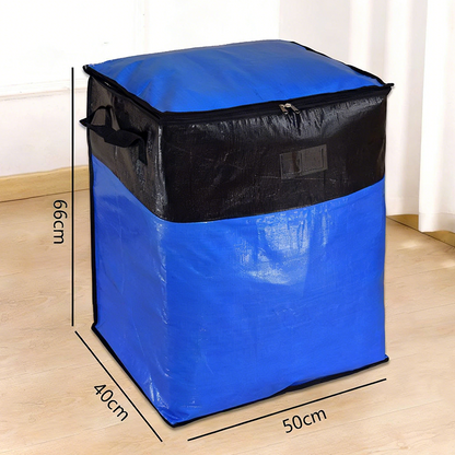 🧳 Collapsible Storage and Moving Bag – Heavy-duty handles & zippered closure – Folds flat, perfect for moving, travel or closet organization – reusable & easy to clean 🏠