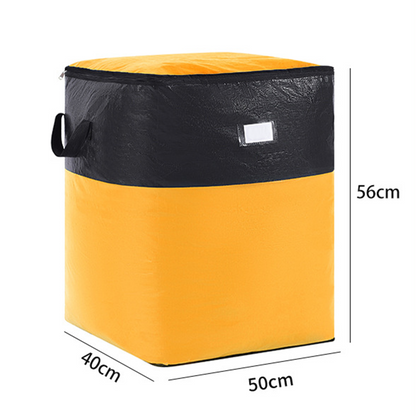 🧳 Collapsible Storage and Moving Bag – Heavy-duty handles & zippered closure – Folds flat, perfect for moving, travel or closet organization – reusable & easy to clean 🏠