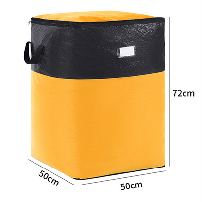 🧳 Collapsible Storage and Moving Bag – Heavy-duty handles & zippered closure – Folds flat, perfect for moving, travel or closet organization – reusable & easy to clean 🏠