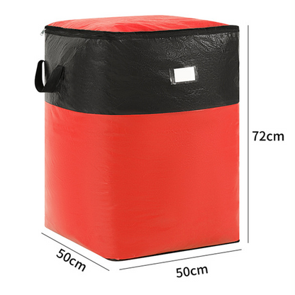 🧳 Collapsible Storage and Moving Bag – Heavy-duty handles & zippered closure – Folds flat, perfect for moving, travel or closet organization – reusable & easy to clean 🏠