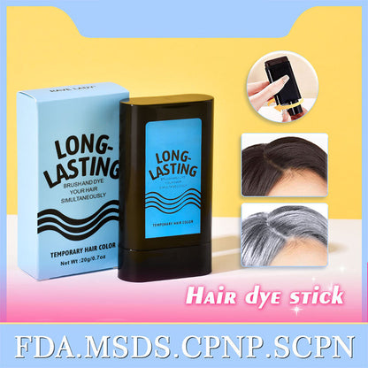 🥳2026 HOT SALE🥳💞50K+ SOLD!🎨🪥 50% OFF! Disposable Hair Color Refill with Comb – No mix, just comb. Gentle formula, travel‑friendly. 3 shades: Black, Brown, Granny Gray. 🌟✨
