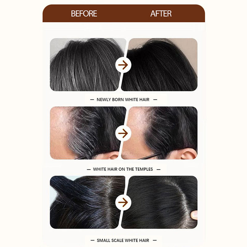 🥳2026 HOT SALE🥳💞50K+ SOLD!🎨🪥 50% OFF! Disposable Hair Color Refill with Comb – No mix, just comb. Gentle formula, travel‑friendly. 3 shades: Black, Brown, Granny Gray. 🌟✨