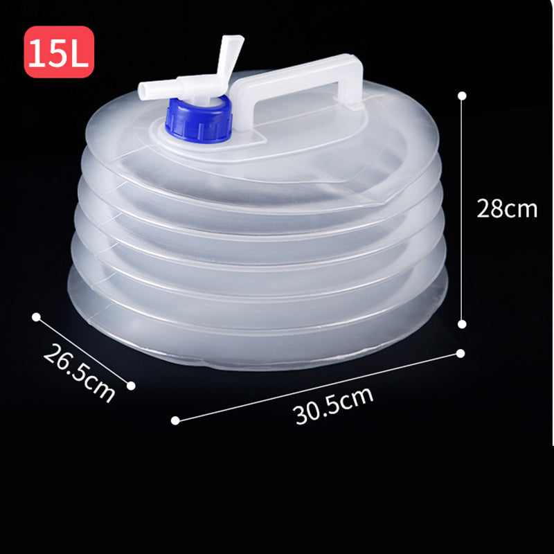 Collapsible Water Jug with Spigot