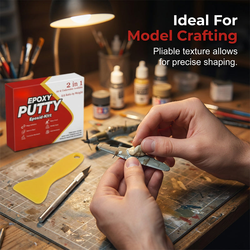 🏭Factory direct 44% off！🛠️All-purpose repair！🔥AB Epoxy Putty Stone Model Repair Clay