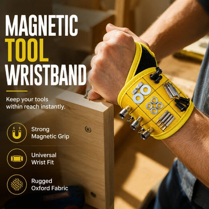 🔥HOT SALE 49% OFF🛠️Magnetic Wristband for Holding Screws