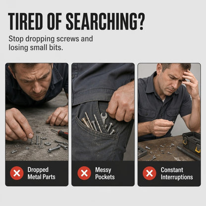 🔥HOT SALE 49% OFF🛠️Magnetic Wristband for Holding Screws