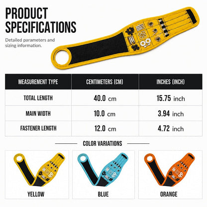 🔥HOT SALE 49% OFF🛠️Magnetic Wristband for Holding Screws
