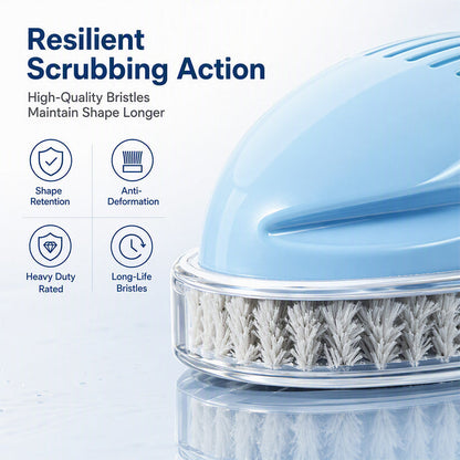 🧽48% OFF NOW ! 🧼Kitchen Oil Cleaning Brush with Built-in Soap Dispenser – Non-Slip Deep Clean Scrub Brush for Stove Dish Pot Household Kitchen Use