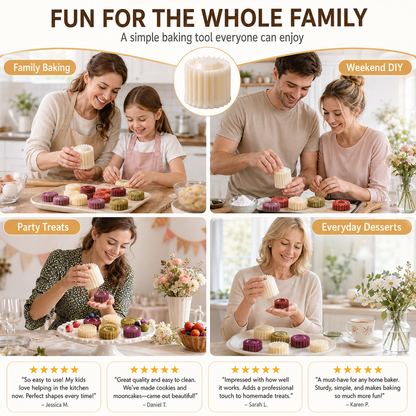 🥳2026 HOT SALE🥳🎂 Hand-Press Pastry Mold | Mooncake & Cookie Cup Maker for DIY Baking🍪