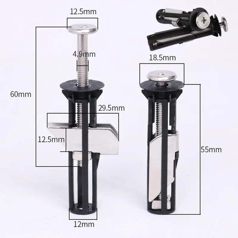 Toilet seat fixing bolt kit — original product image