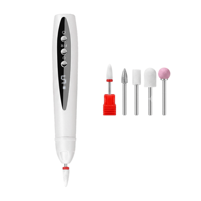 Professional Electric Nail Drill Set – Versatile Nail Care Tool with Smart Digital Speed Display