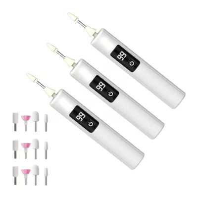 Professional Electric Nail Drill Set – Versatile Nail Care Tool with Smart Digital Speed Display