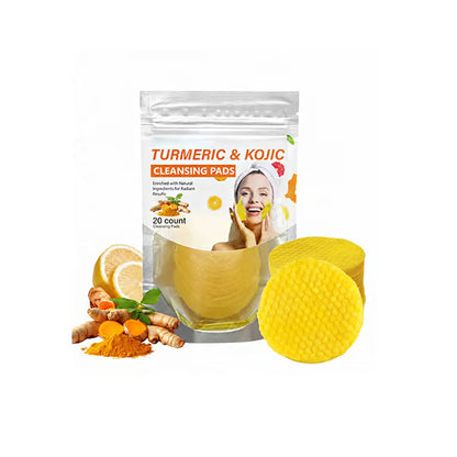 🔥Limited-Time 50% OFF🔥Turmeric & Kojic Cleansing Pads - 20pcs Deep Clean