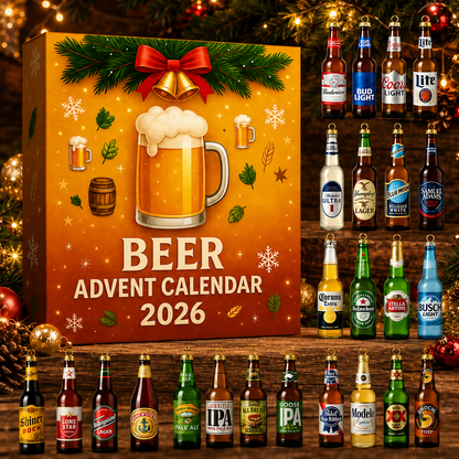 Beer Advent Calendar advent calendar decorative miniature collection