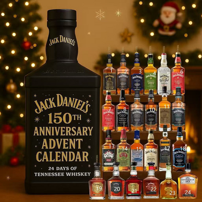 Jack Daniel's 150th Anniversary advent calendar decorative miniature collection