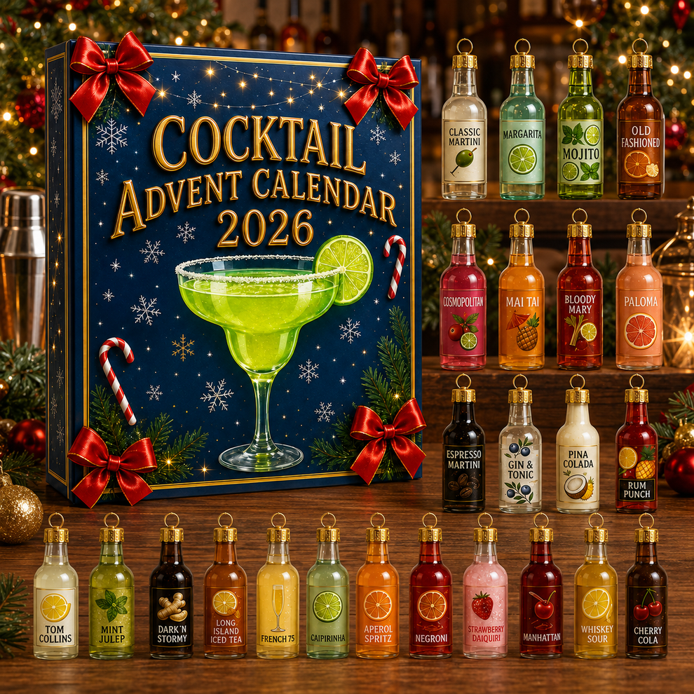 Cocktail Calendar advent calendar decorative miniature collection
